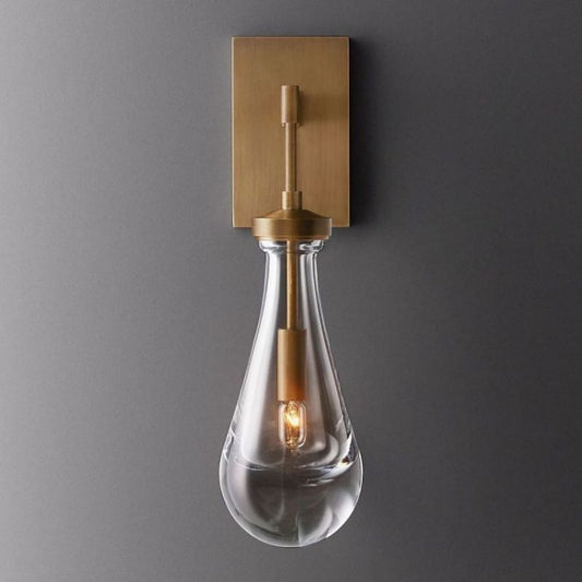 Raindrop Wall Sconce Rod wall sconce for bedroom,wall sconce for dining room,wall sconce for stairways,wall sconce for foyer,wall sconce for bathrooms,wall sconce for kitchen,wall sconce for living room RBRIGHTS   