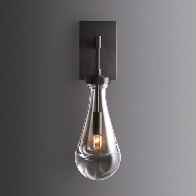Raindrop Wall Sconce Rod wall sconce for bedroom,wall sconce for dining room,wall sconce for stairways,wall sconce for foyer,wall sconce for bathrooms,wall sconce for kitchen,wall sconce for living room RBRIGHTS   