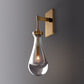 Raindrop Wall Sconce Rod wall sconce for bedroom,wall sconce for dining room,wall sconce for stairways,wall sconce for foyer,wall sconce for bathrooms,wall sconce for kitchen,wall sconce for living room RBRIGHTS   