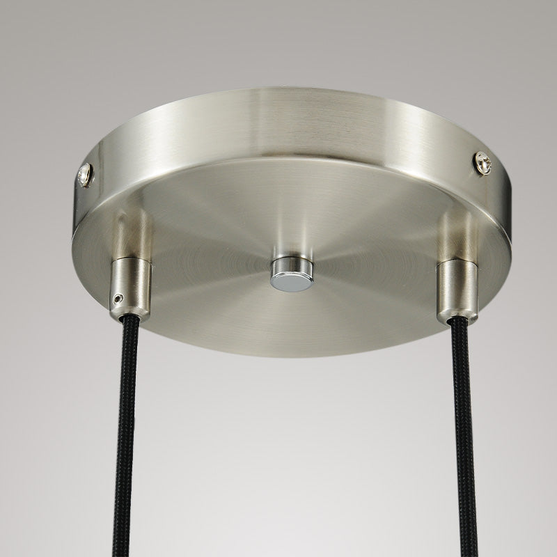 Raindrop round chandelier 5"(cord)