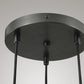 Raindrop round chandelier 8"(cord)