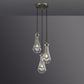 Raindrop round chandelier 8"(cord)