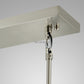 Raindrops Rectangular Chandelier 22" rod-Meet Lighting