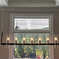 Ravelle Glass Shaded Modern Linear Chandelier 59"-Meet Lighting