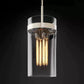 Ravelle Modern Glass Pendant Light 8'' 10'' 12'', Kitchen Island Pendant Lamp-Meet Lighting