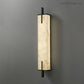 Real Alabaster Bedroom Wall Sconces Light-Meet Lighting