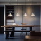 Real Alabaster Modern Pendant Light Fixture-Meet Lighting