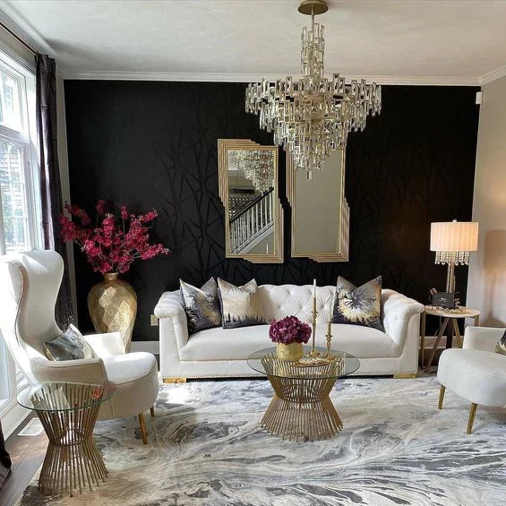 Modern Creative Art Design Multi-Tier Gyroscopic Crystal Chandelier-MEET LIGHTING