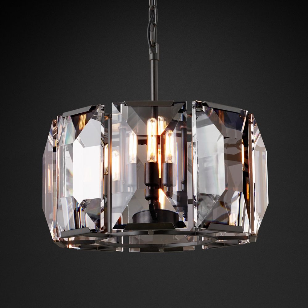 Harley Crystal Round Chandelier