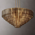 Siren Smoke Glass Round Chandelier 52"