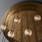 Pearl Round Chandelier 48"