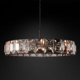 Harlow Crystal Round Chandelier 60"D