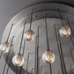 Pearl Round Chandelier 60"