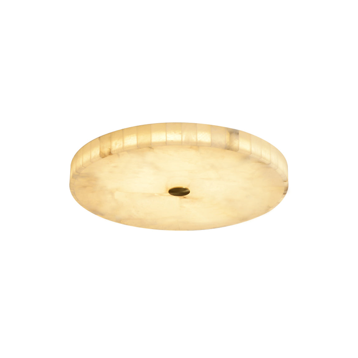 Round Alabaster Ceiling Lamp