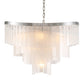 Roundel Odeon Fringe Crystal Chandelier-Meet Lighting