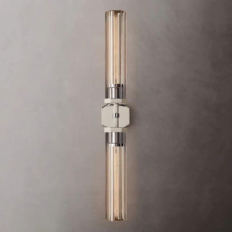 Roval Hexagonal Linear Grand Wall Sconce-Meet Lighting