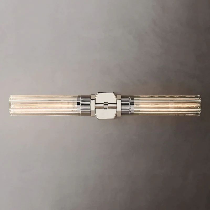 Roval Hexagonal Linear Grand Wall Sconce-Meet Lighting