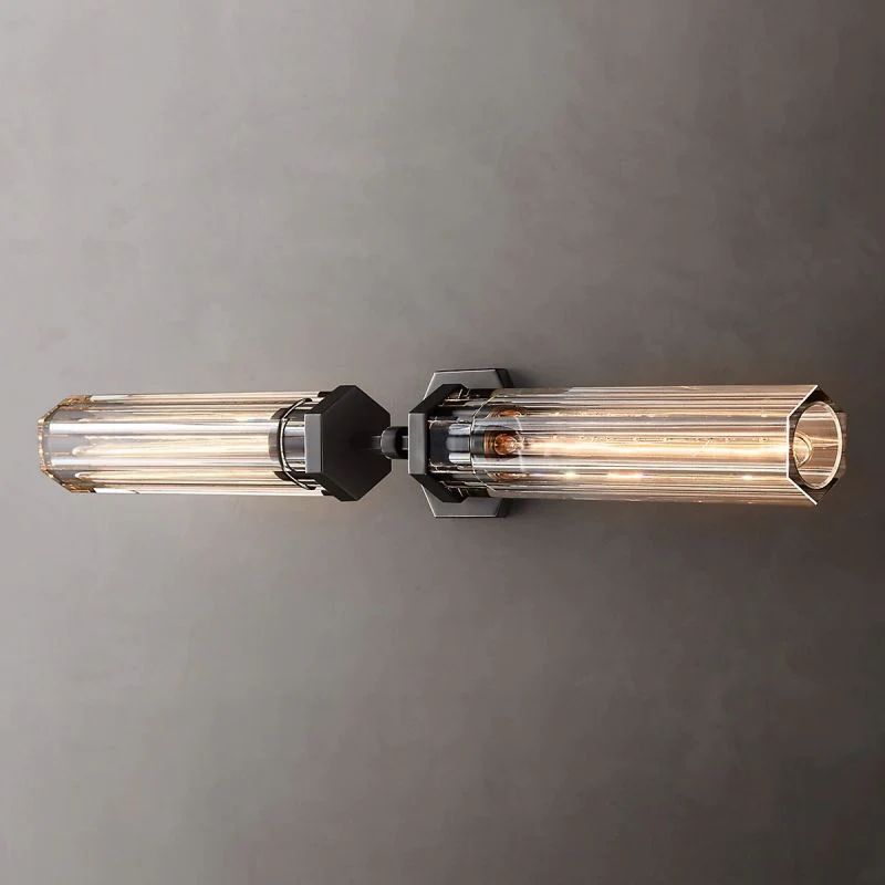 Roval Hexagonal Linear Grand Wall Sconce-Meet Lighting