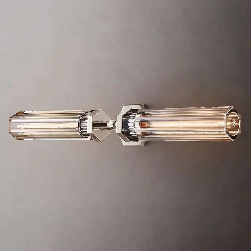 Roval Hexagonal Linear Grand Wall Sconce-Meet Lighting