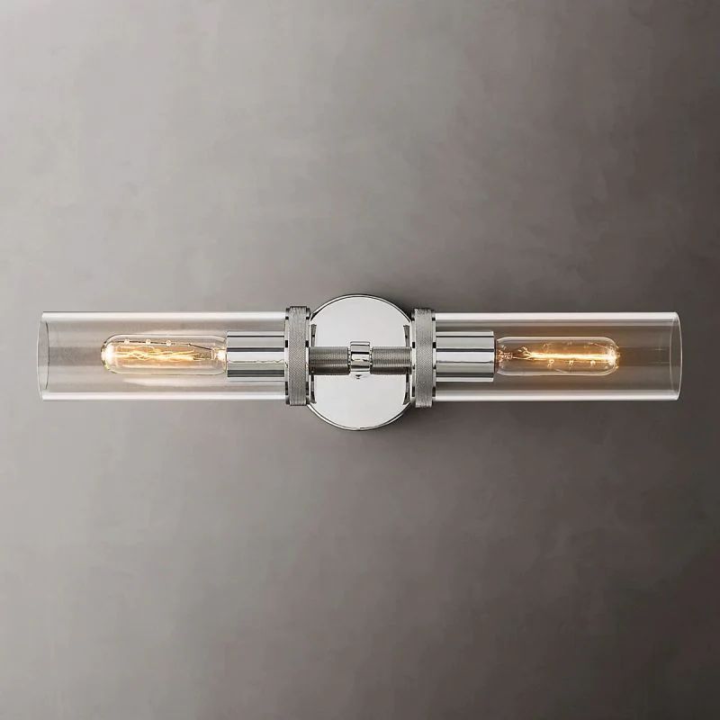 Roval Round Linear Short Wall Sconce-Meet Lighting