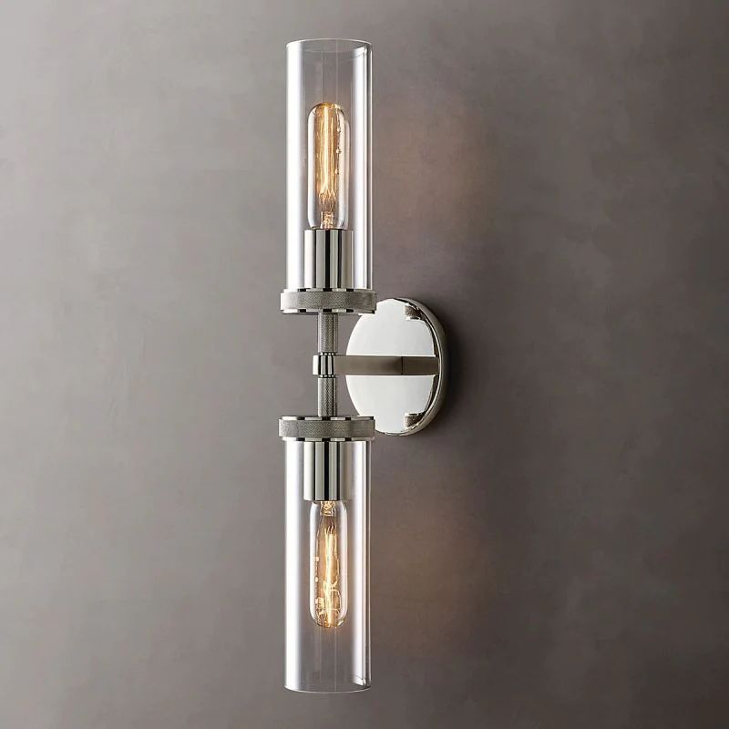 Roval Round Linear Short Wall Sconce-Meet Lighting