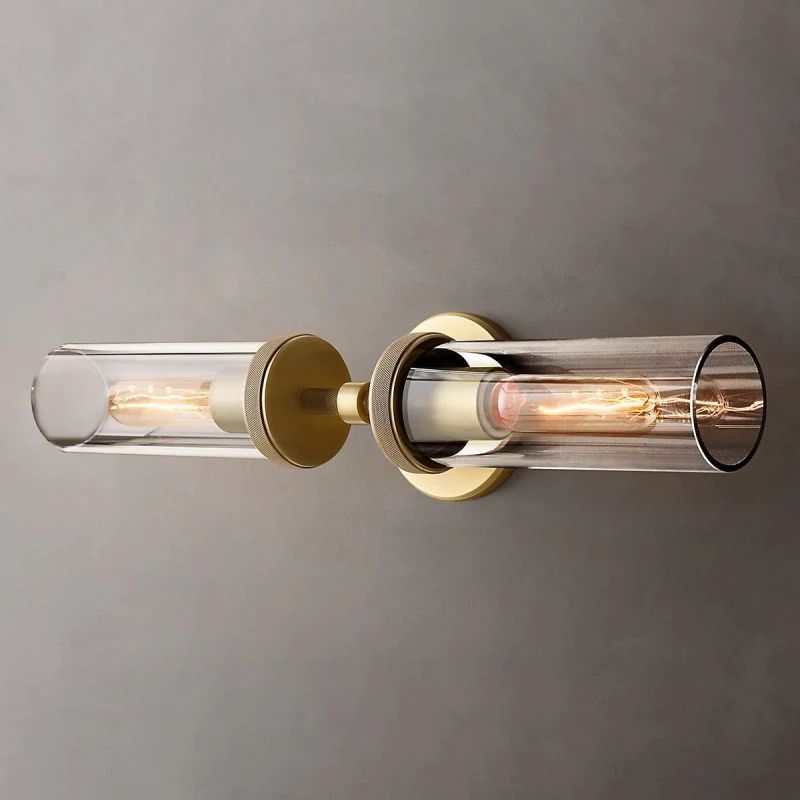 Roval Round Linear Short Wall Sconce-Meet Lighting