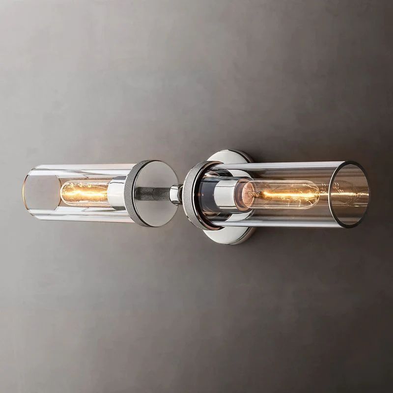 Roval Round Linear Short Wall Sconce-Meet Lighting