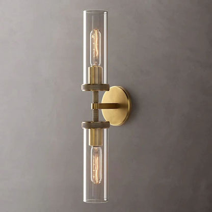 Roval Round Linear Short Wall Sconce-Meet Lighting