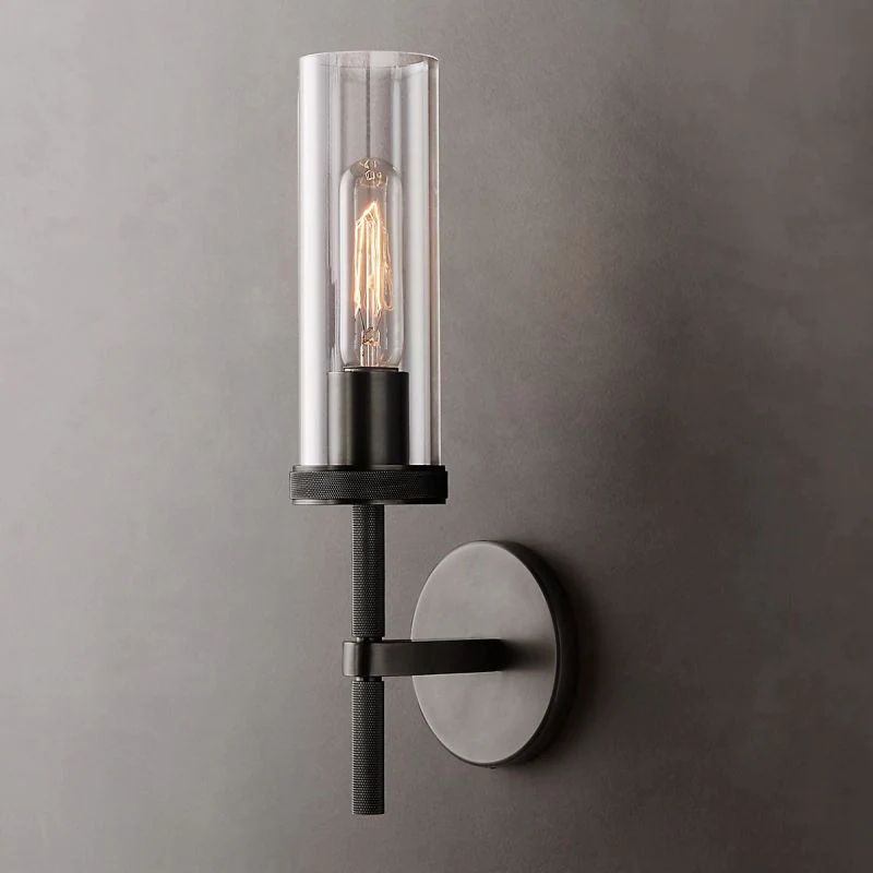 Roval Round Short Wall Sconce-Meet Lighting