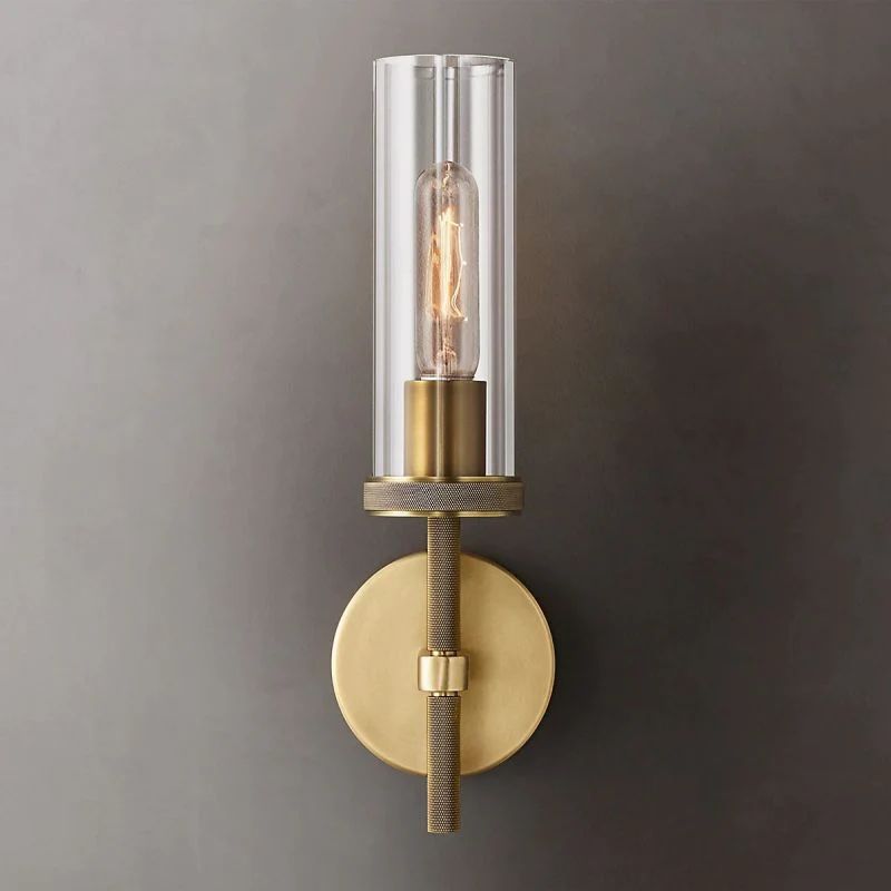 Roval Round Short Wall Sconce-Meet Lighting