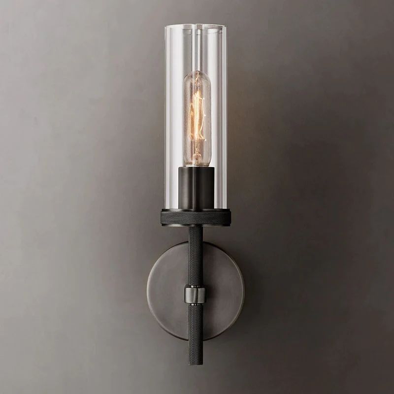 Roval Round Short Wall Sconce-Meet Lighting