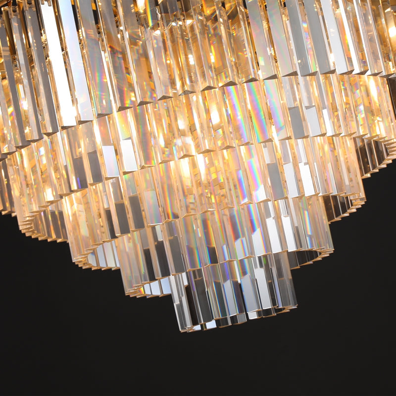 Ryan K9 Crystal Chandelier & Flushmount-Meet Lighting