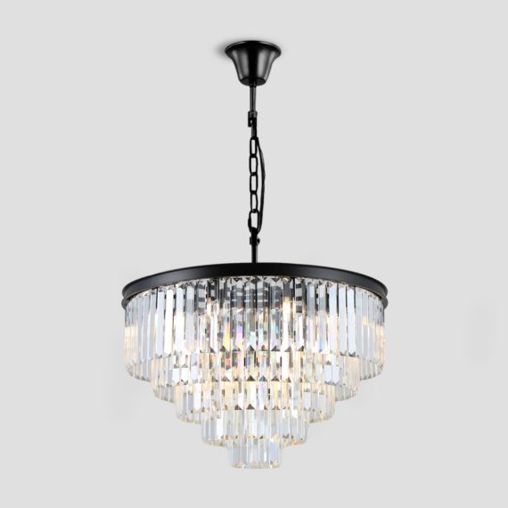 Ryan K9 Crystal Chandelier & Flushmount-Meet Lighting