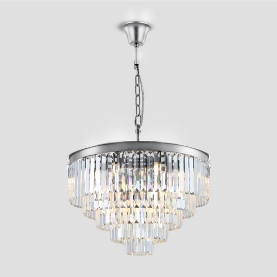 Ryan K9 Crystal Chandelier & Flushmount-Meet Lighting