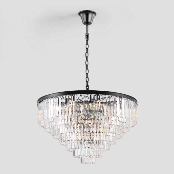 Ryan K9 Crystal Chandelier & Flushmount-Meet Lighting