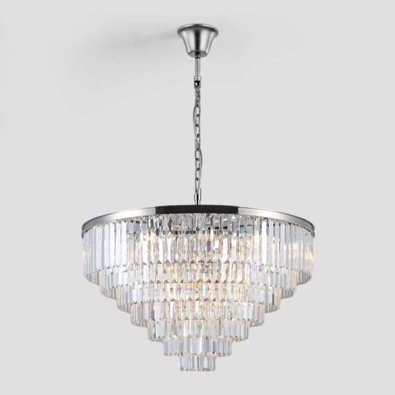 Ryan K9 Crystal Chandelier & Flushmount-Meet Lighting