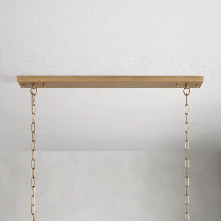 Ryan Rectangular Chandelier-Meet Lighting