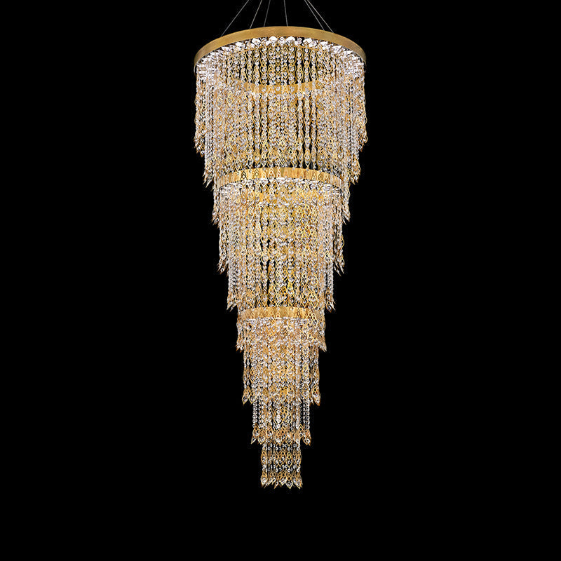 Meet Crystal Chandelier S9192 Pavona 36" LED Pendant