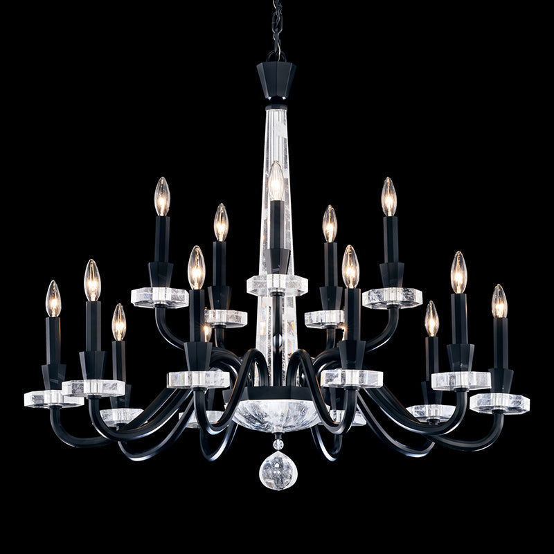 Meet Crystal Amadeus 15-lt 38" Chandelier
