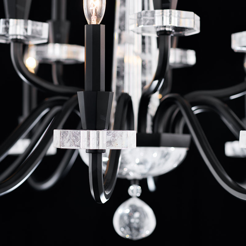 Meet Crystal Amadeus 15-lt 38" Chandelier
