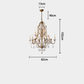 Caspian Vintage Candle Art Brass Chandelier For Living Room chandeliers for dining room,chandeliers for stairways,chandeliers for foyer,chandeliers for bedrooms,chandeliers for kitchen,chandeliers for living room Kevin Studio Inc   