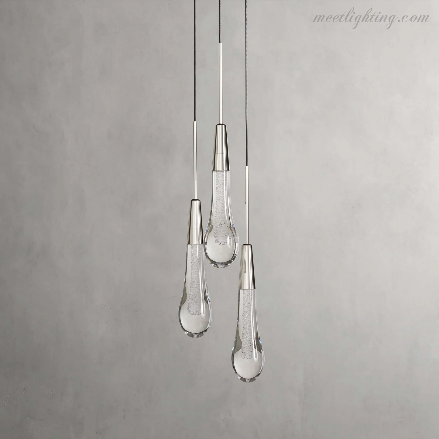 SOLITAIRE 3-LIGHT PENDANT-Meet Lighting