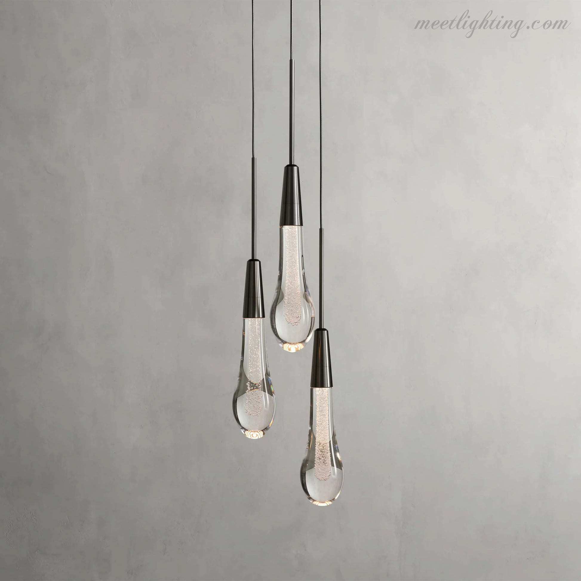 SOLITAIRE 3-LIGHT PENDANT-Meet Lighting