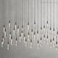 SOLITAIRE LINEAR CHANDELIER 37'' 50'' 70'' 87" 120"-Meet Lighting