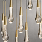 SOLITAIRE LINEAR CHANDELIER 37'' 50'' 70'' 87" 120"-Meet Lighting