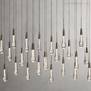 SOLITAIRE LINEAR CHANDELIER 37'' 50'' 70'' 87" 120"-Meet Lighting