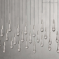 SOLITAIRE LINEAR CHANDELIER 37'' 50'' 70'' 87" 120"-Meet Lighting