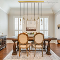 Soltaire Modern Linear Chandelier For Dining Room Kitchen-MEET LIGHTING