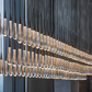 SOLITAIRE LINEAR CHANDELIER 37'' 50'' 70'' 87" 120"-Meet Lighting