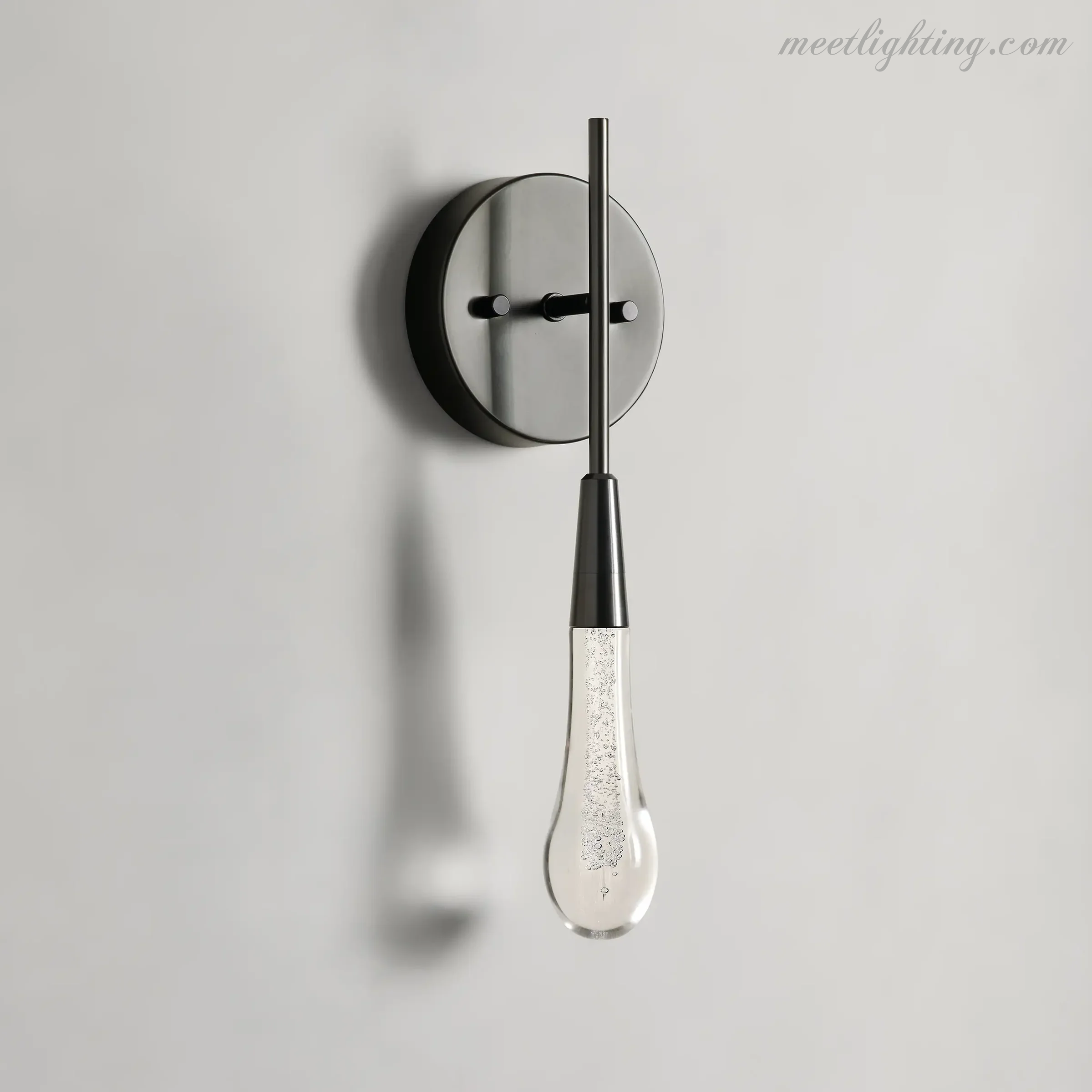 SOLITAIRE MODERN WALL SCONCE 5"W-Meet Lighting